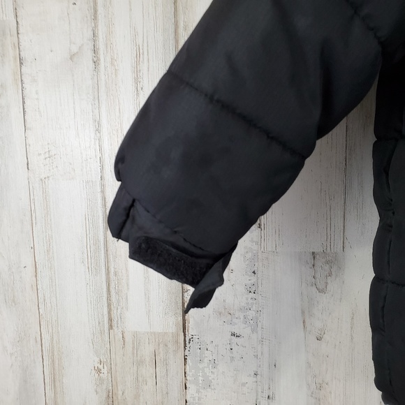 5/$25 Athletic Works Boys Jacket Coat 18 Months Black Fleece Lined Quilted W6 - Picture 4 of 6
